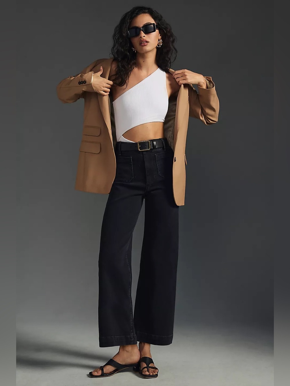 Anthropologie Pilcro The Skipper Wide-Leg Jeans Size 26P
